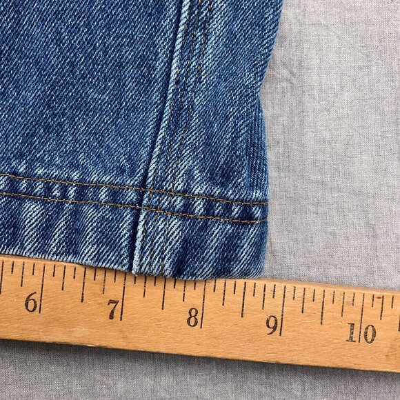 Duluth Jeans Men 36W x 36L Blue‎ Denim Gusset Straight Leg Work Chore Cotton - Picture 10 of 12